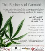 This Business of Cannabis - SAVE THE DATES! July 11 & 18